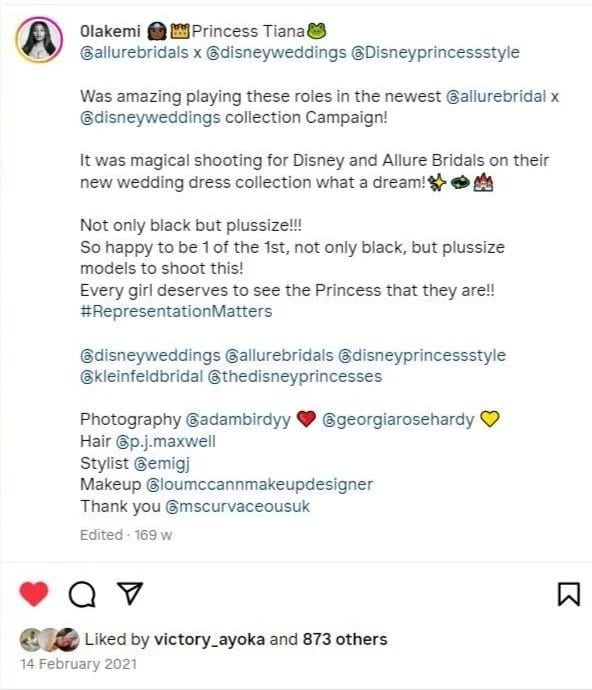 Olakemi's Disney testimonial